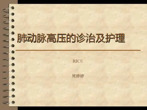 肺动脉高压2014.11