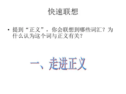 初二政治下学期正义是人类良知的声音(PPT)3-2