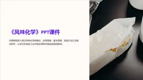 《风味化学》课件