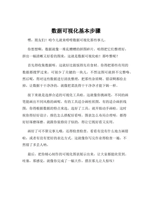 数据可视化基本步骤