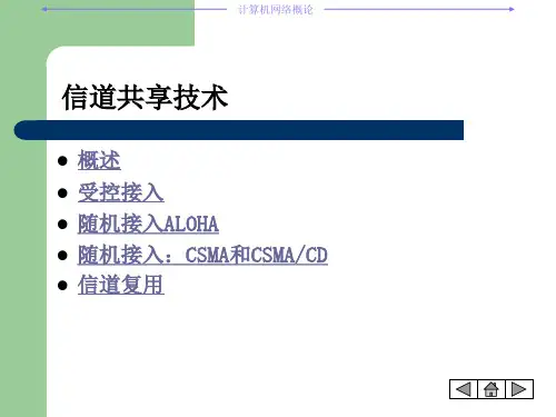 信道共享技术