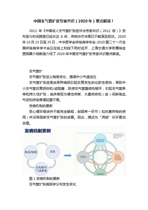 中国支气管扩张专家共识（2020年）要点解读！