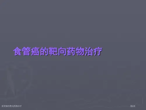 食管癌的靶向药物治疗