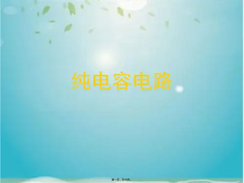 纯电容电路(共14张PPT)
