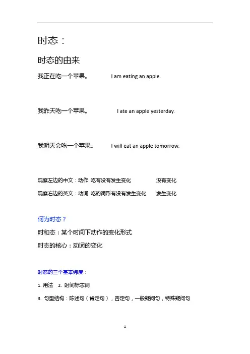 初中英语 人教版七年级下册第6单元语法讲解：现在进行时