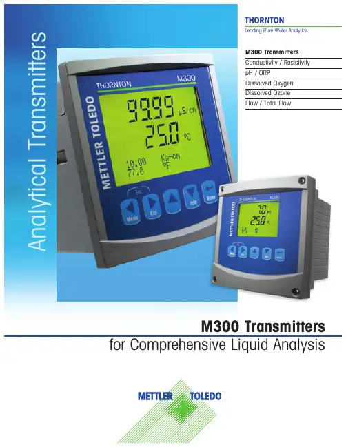 THORNTON M300系列进程分析仪说明书