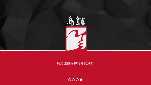 乌镇规划分析PPT精选文档
