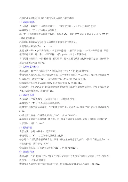 什么是钢材的牌号,牌号又是怎么分的？