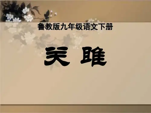 《关雎》5精品 课件 
