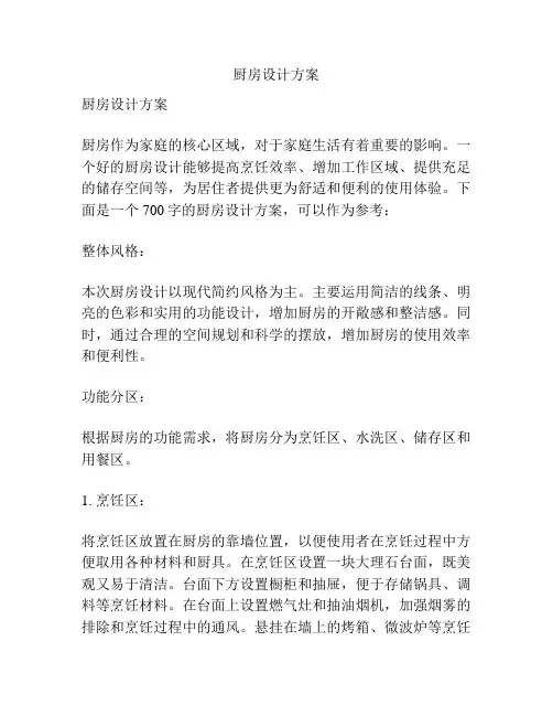 厨房设计方案