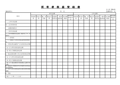 新准则融资担保公司会计报表