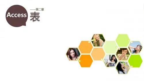 Access2010数据库技术及应用第三章_表(2学时)