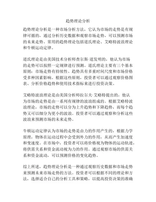 趋势理论分析