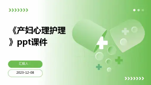 《产妇心理护理》ppt课件