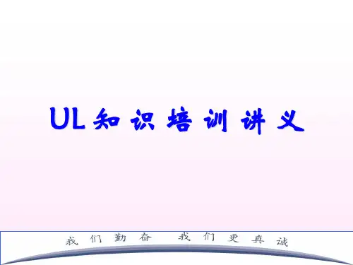 UL培训