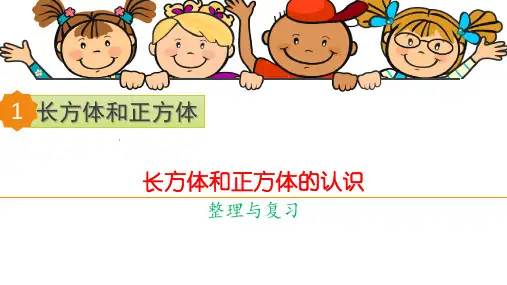 苏教版六年级上册数学精品教学课件 一 长方体和正方体 整理与复习
