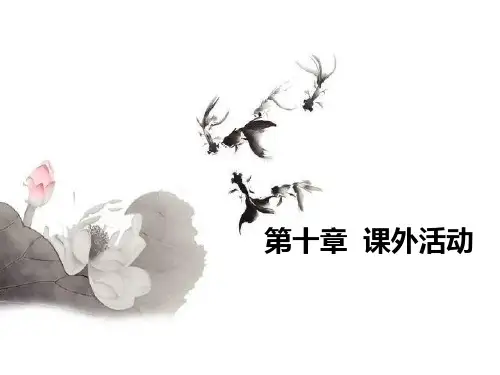 小学教育学-第十章--课外活动
