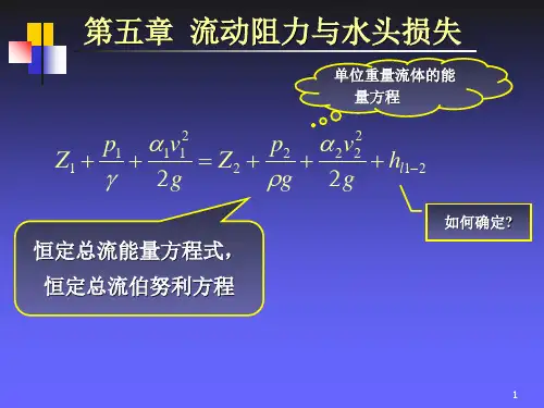 流体力学_第五章_1-3节