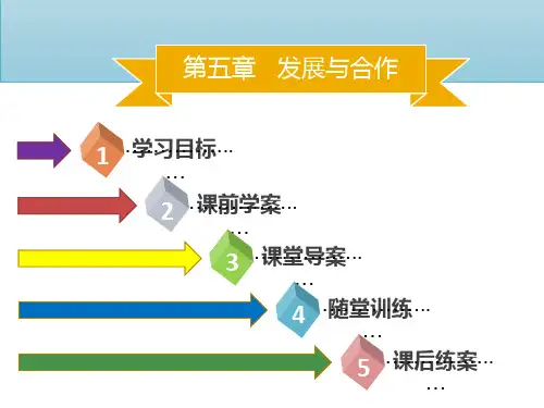 人教版七年级上地理 第五章 发展与合作 课件(共31张PPT)