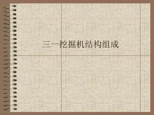 2019年最新-三一挖掘机结构组成-精选文档