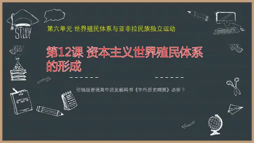 《资本主义世界殖民体系的形成》PPT教学课件[统编]高中历史2