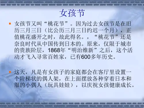日本节日精品PPT课件