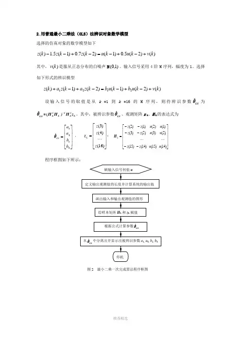 系统辨识试验