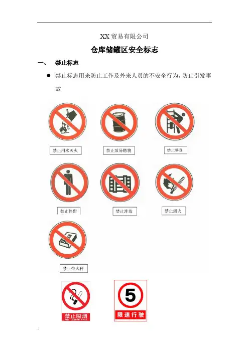 化工厂安全标志