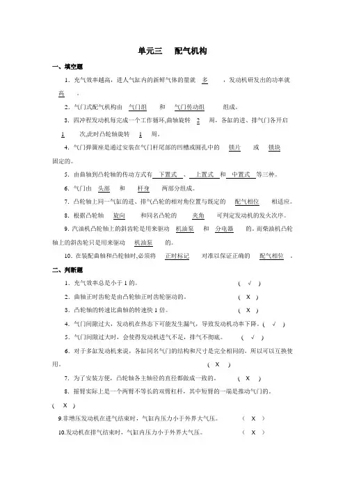 配气机构答案