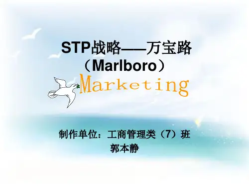 万宝路stp战略分析
