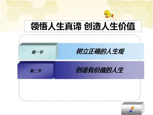 人生观、世界观、价值观精辟解读ppt课件