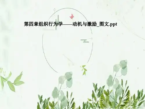 第四章组织行为学——动机与激励_图文