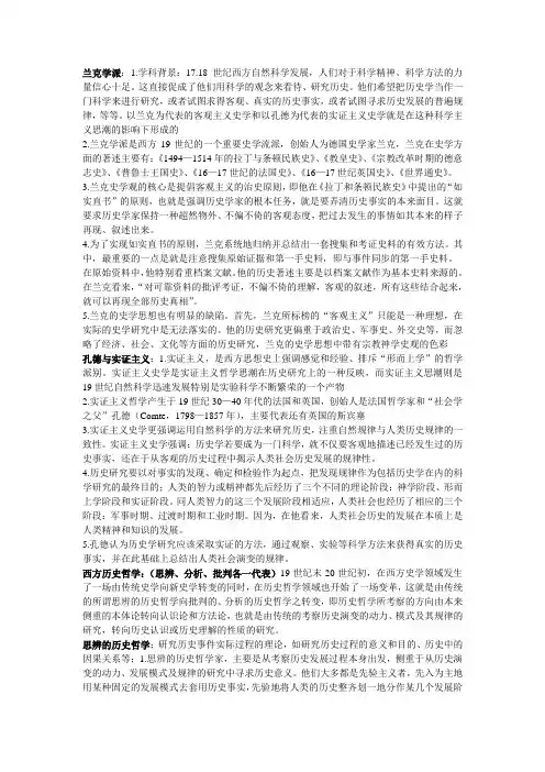 兰克学派