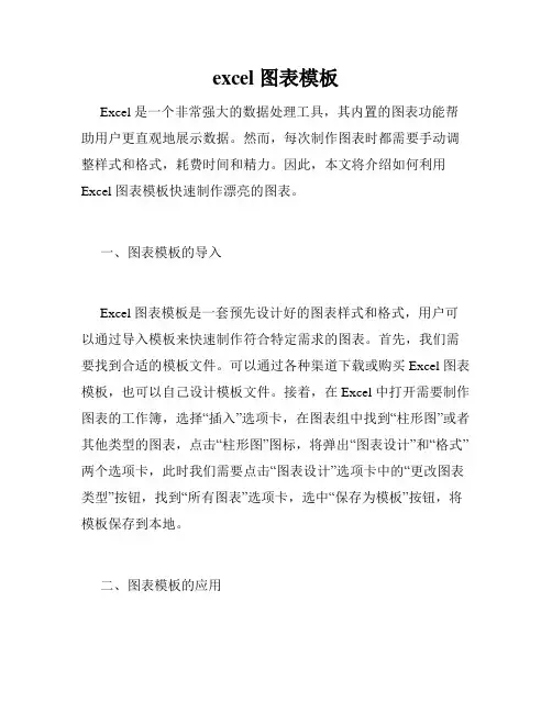 excel 图表模板