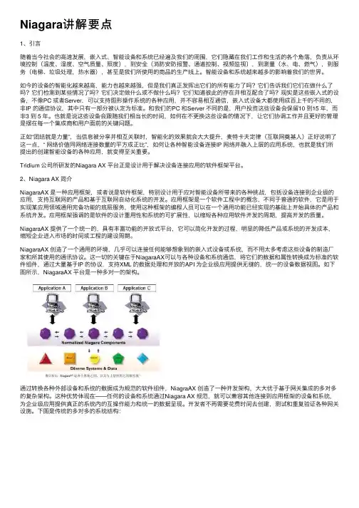 Niagara讲解要点