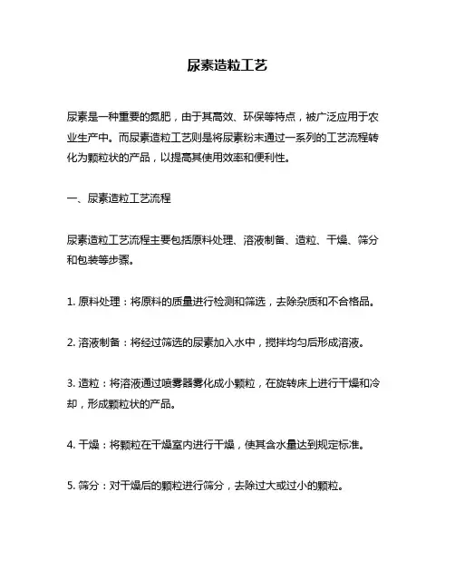 尿素造粒工艺