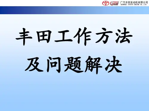 丰田生产方法