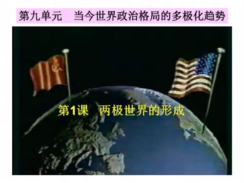 高一历史两极世界的形成1