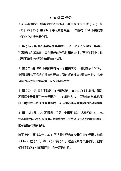 304 化学成分