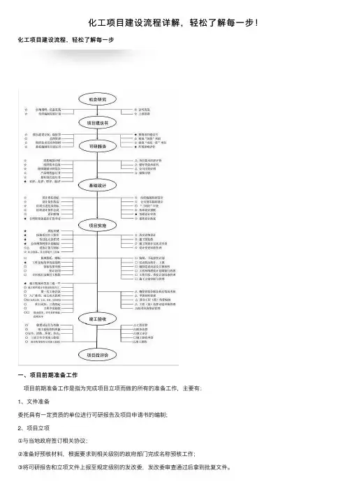 化工项目建设流程详解，轻松了解每一步！