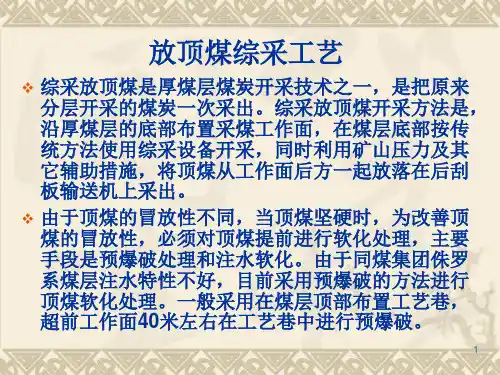 放顶煤综采工艺