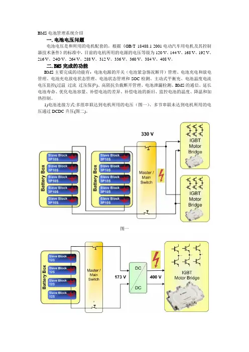BMS电池管理系统介绍