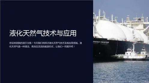 液化天然气技术与应用
