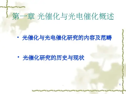 光化学基础(课堂PPT)