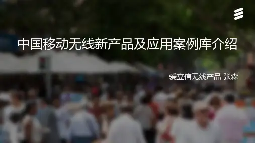 内蒙古移动无线新产品新技术介绍-爱立信