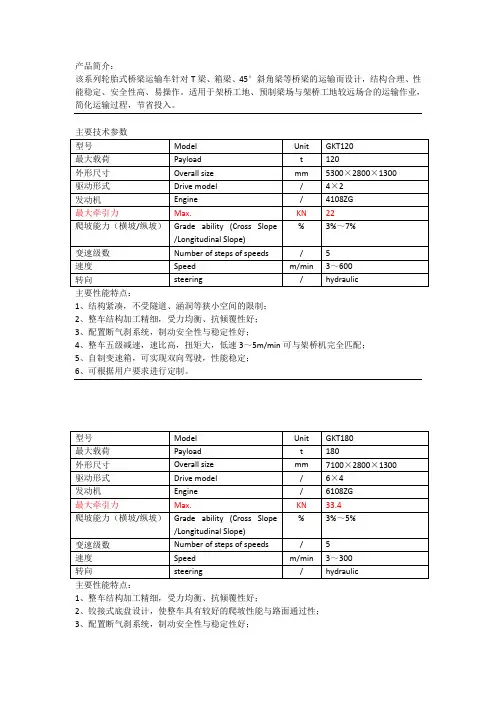 运梁车技术参数_16-3-2