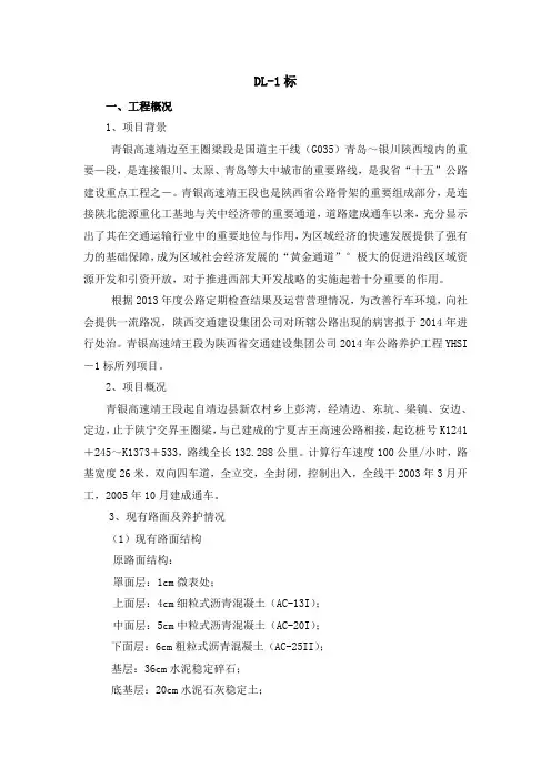 项目工程概况