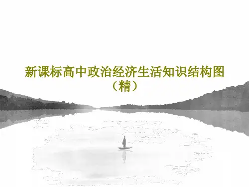新课标高中政治经济生活知识结构图(精)共18页