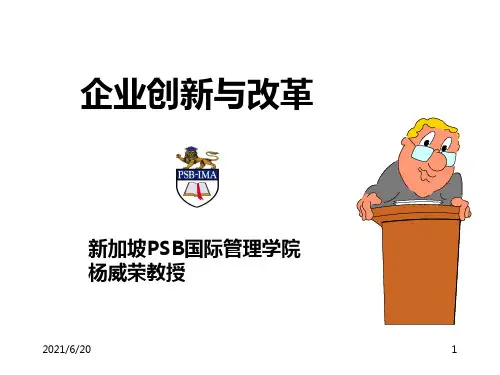 企业创新与改革PPT课件