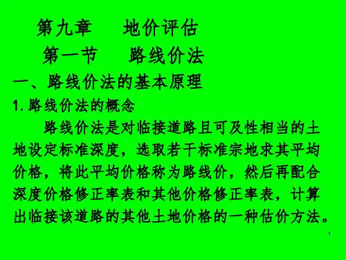第09章-地价评估PPT演示课件